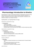 UNDERSTANDING PHARMACOKINETICS