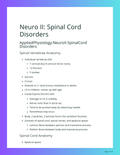 Neuro II Spinal Cord Disorders.