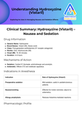 Understanding Hydroxyzine (Vistaril)