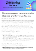 Understanding Neuromuscular Blockade
