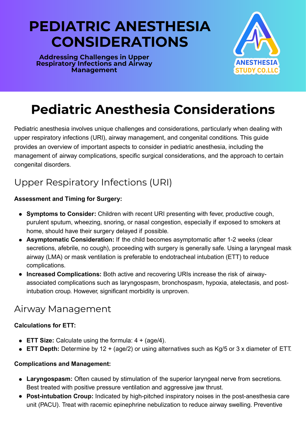 Pediatric Anessthesia Bundle