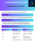 BIS Monitoring Notes & Target Ranges