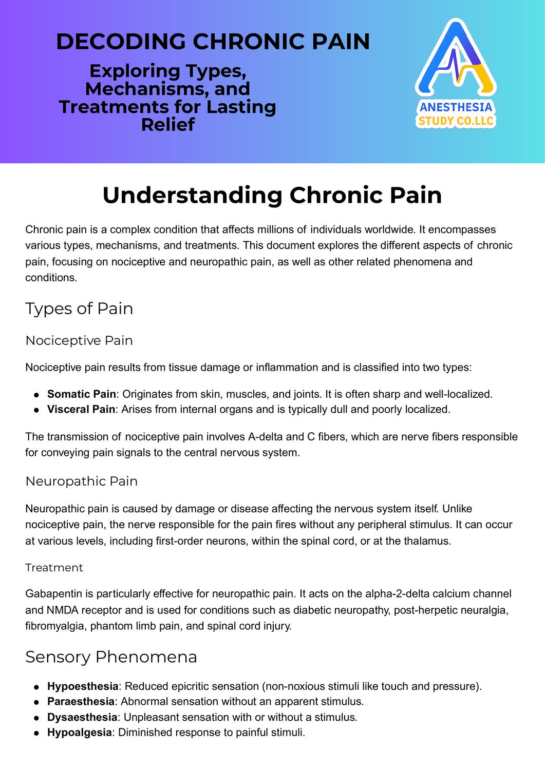 Comprehensive Guide to Pain, Opiates & Sedatives