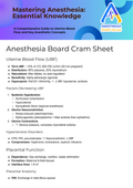 Mastering Anesthesia: Uterine Blood Flow